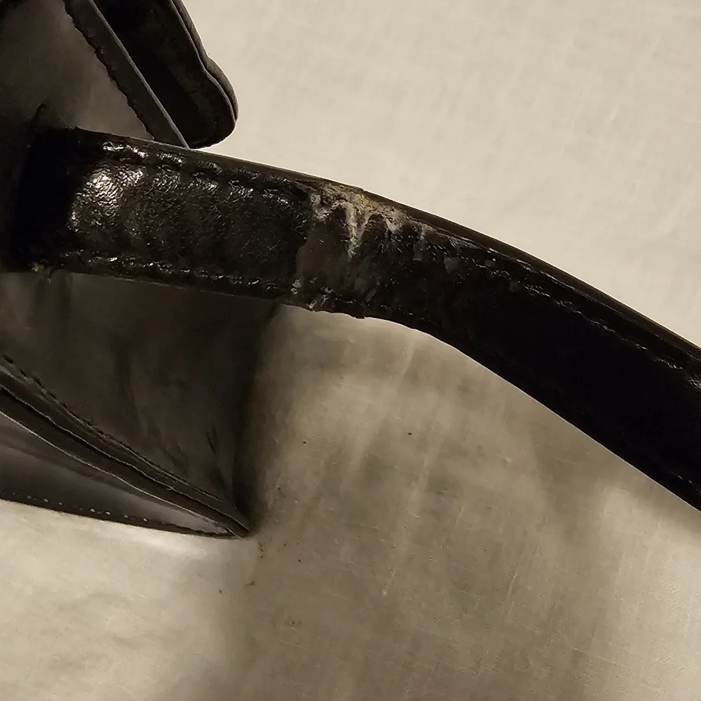 Ralph Lauren Crossbody Patent Leather Purse